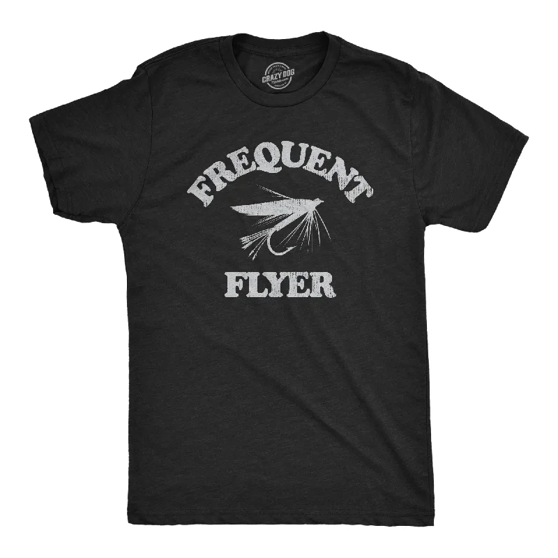 Custom T-Shirts with Custom Designs-Frequent Flyer Men's T Shirt