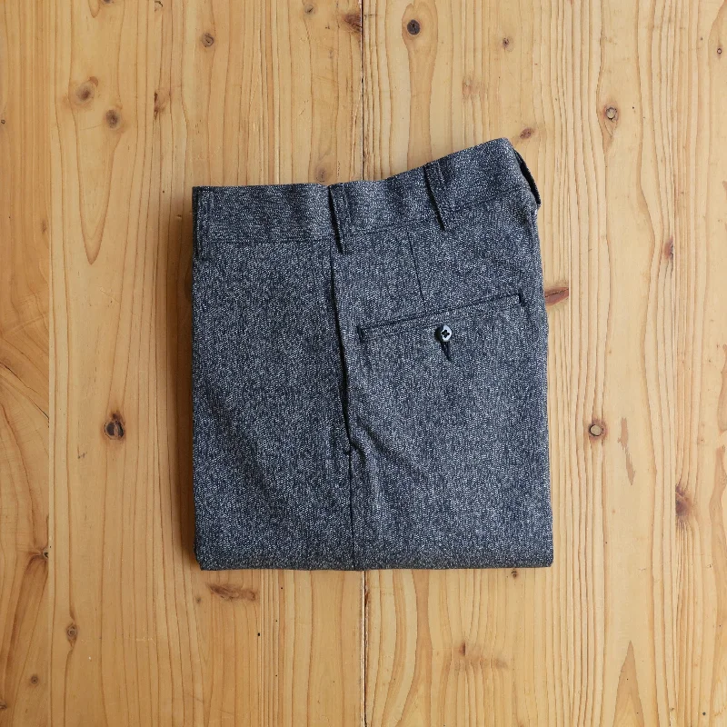 Custom Fitted Pants-YANKSHIRE M1963 TROUSERS HEATHER CHAMBRAY