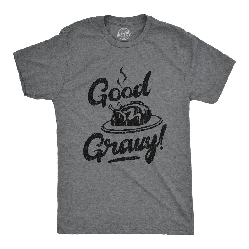 Custom T-Shirts with Sustainable Fabrics-Good Gravy Men's T Shirt