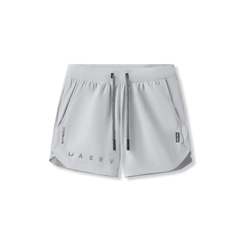 Custom Shorts with Softshell Material-0751. Tetra-Lite® 5" Linerless Short - Slate Grey "Reflective Classic"