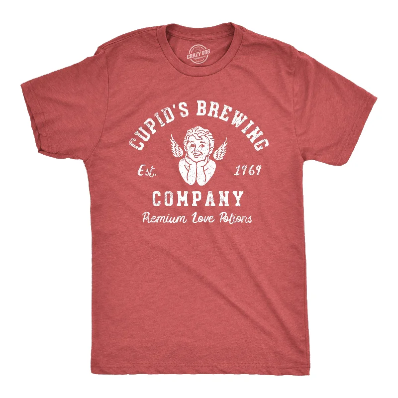 Custom T-Shirts for Concert Merch-Cupids Brewing Company Men's T Shirt