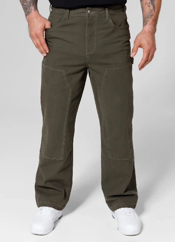 Custom Insulated Pants-Baggy Pants Dogwood - Olive