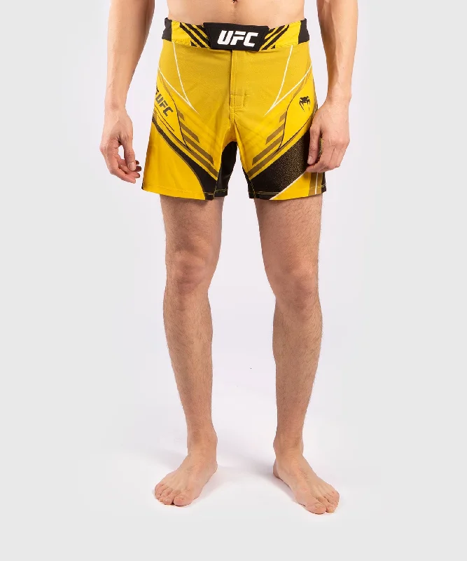 Custom Shorts for Cyclocross-UFC Venum Pro Line Men's Shorts - Yellow