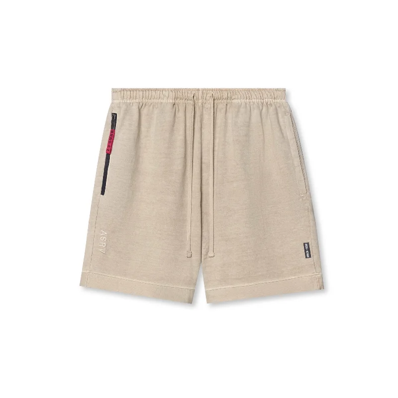 Custom Long Shorts for Men-0782. Tech Essential™ Sweat Short  - Faded Beige