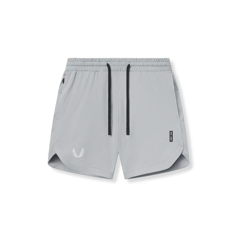 Custom Gym Shorts-0994. AeroSilver® 7" Linerless Short - Slate Grey