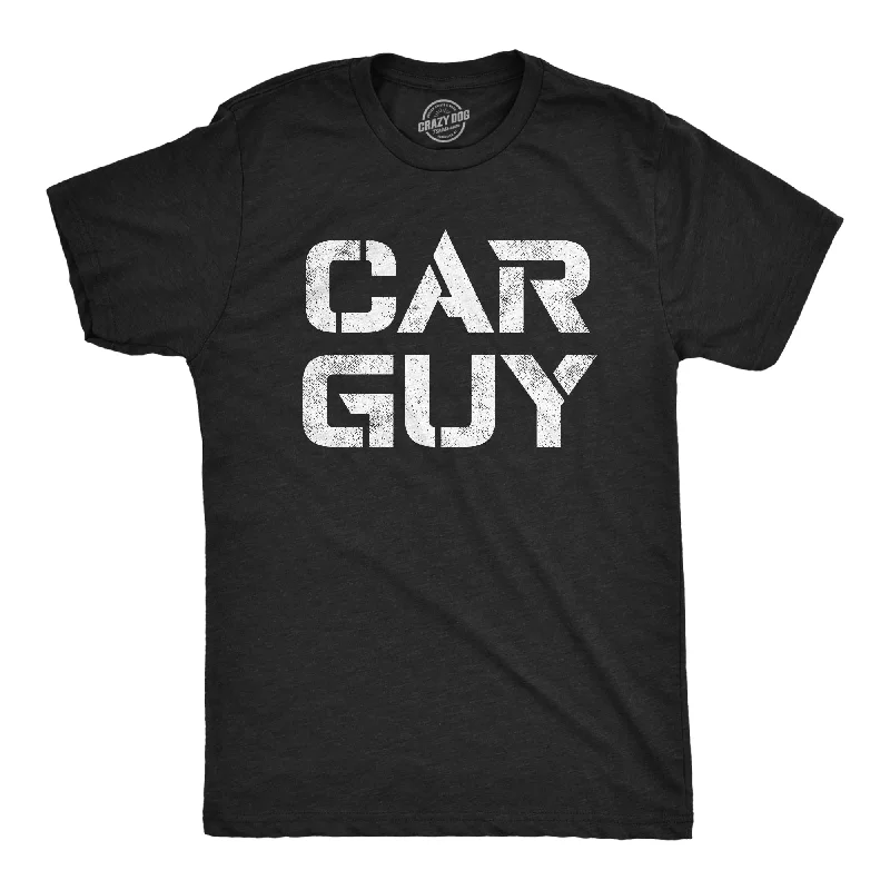 Custom T-Shirts with Inspirational Quotes-Car Guy Men's T Shirt