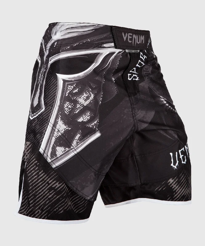 Custom Shorts for Skateboarding-Venum Gladiator 3.0 Fightshorts - Black/White