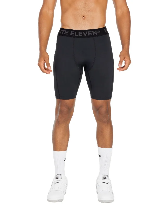 Custom Comfortable Shorts-Men's ProForm Shorts V1- - Black