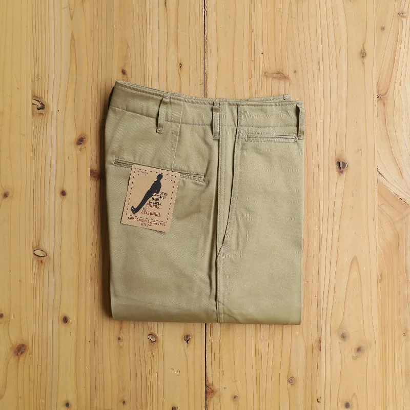 Custom Casual Fit Pants-CHINO Ⅱ BEIGE