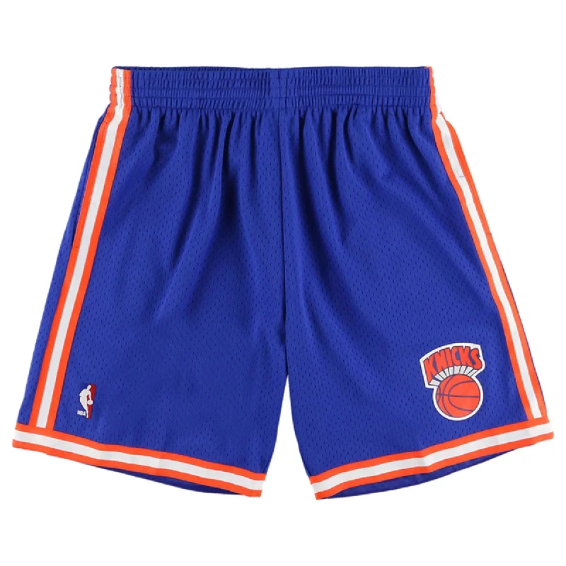 Custom Insulated Pants-Mitchell＆Ness NY Knicks - Swingman Shorts NY.Knicks 91-92 ROYAL【SMSHGS18241】