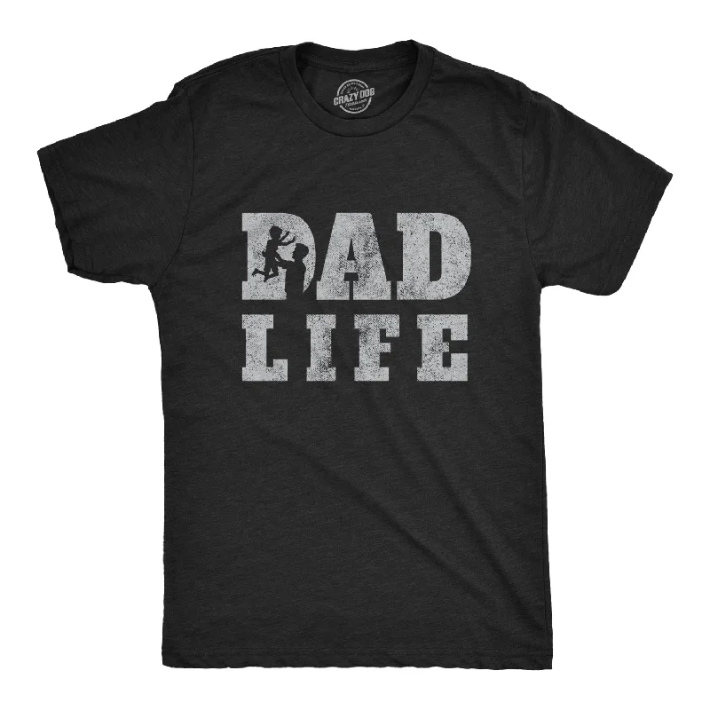 Custom T-Shirts for Colleges-Dad Life Men's T Shirt