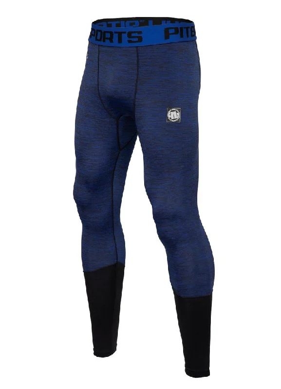 Custom Fashion Pants-Sports leggings Performance Pro plus Small Logo