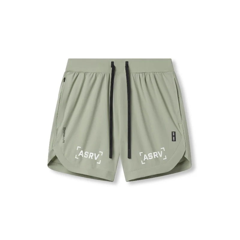 Custom Hiking Shorts-0823. Tetra-Lite® 7" Linerless Short - Sage "Bracket"