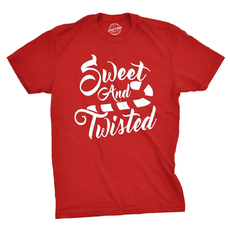 Custom T-Shirts for Barbecue Parties-Sweet And Twisted Men's T Shirt