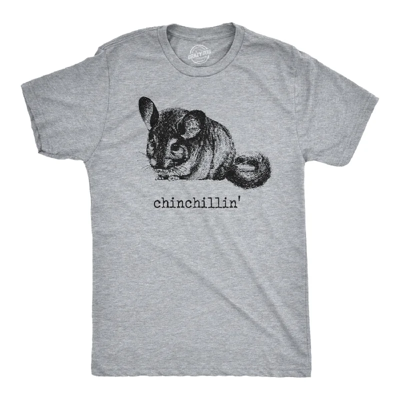 Custom T-Shirts for Fundraising-Chinchillin Men's T Shirt