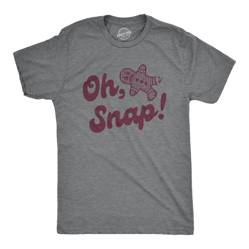 Custom T-Shirts for All-Season Comfort-Oh Snap Men's T Shirt