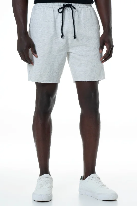 Custom Shorts with Bold Designs-Track Shorts _ 151936 _ Grey Mel