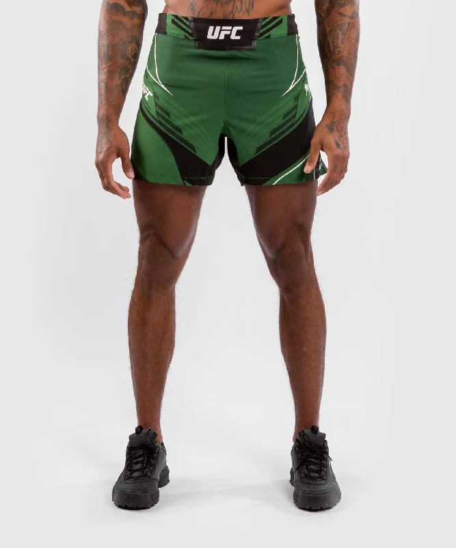 Custom Chino Shorts-UFC Venum Authentic Fight Night Men's Shorts - Short Fit - Green