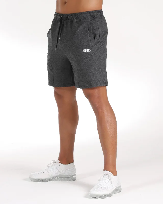 Custom Short Shorts for Men-360 Shorts - Charcoal