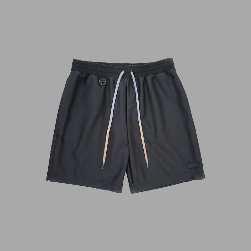 Custom Classic Fit Pants-TRAINEE EASY SHORTS - GRAYORANGE