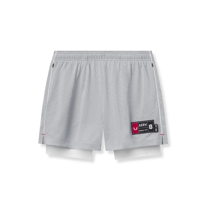 Custom Shorts for Men-0991. Ion-Mesh 5" Liner Short - Slate Grey