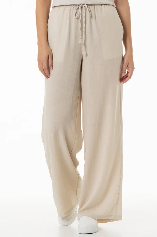 Custom Stretch Shorts-Wide Leg Pants _ 150066 _ Beige