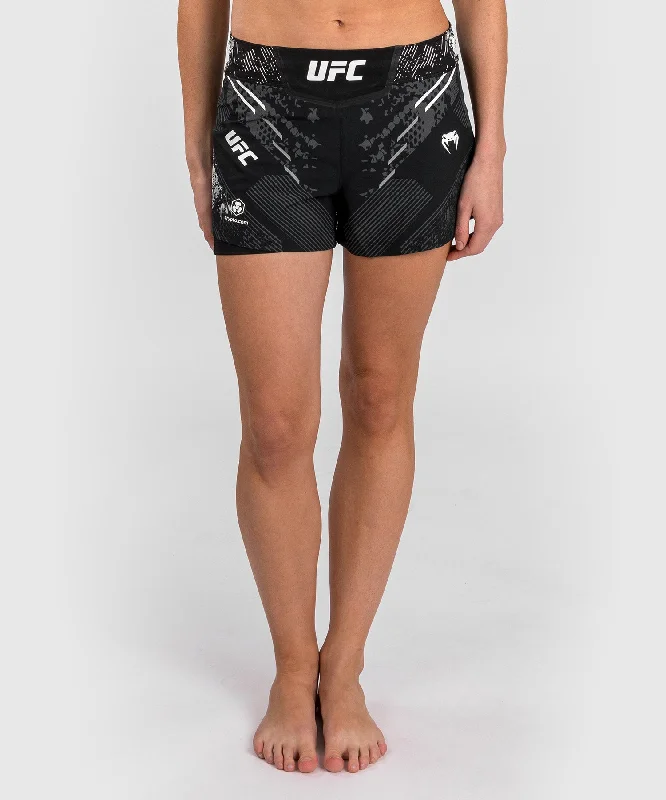 Custom Shorts for Family Photos-UFC Adrenaline by Venum Authentic Fight Night Women’s Fight Short - Black