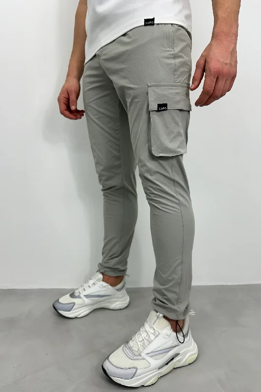 Custom Everyday Jogger Pants-Capo ACTIVE Cargo Pant Toggle - Stone