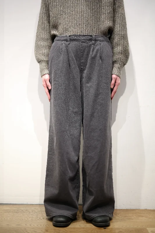 Custom Stylish Work Pants-00's WIDE LEG DENIM PANTS