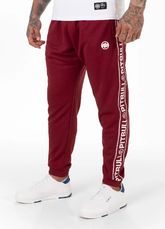 Custom Maternity Pants-Men's Sweatpants Oldschool Tape Logo