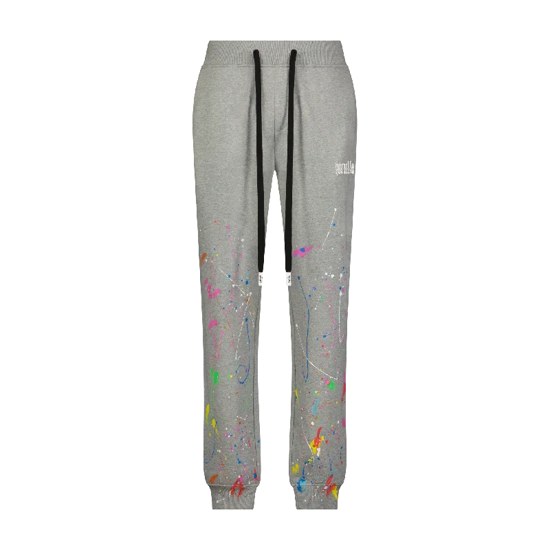 Custom Casual Denim Pants-SMOTHERED IN PAINT JOGGER