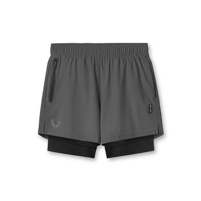 Custom Low-Rise Shorts-0784. Ultralite™ 6" Liner Short   - Raven/Black