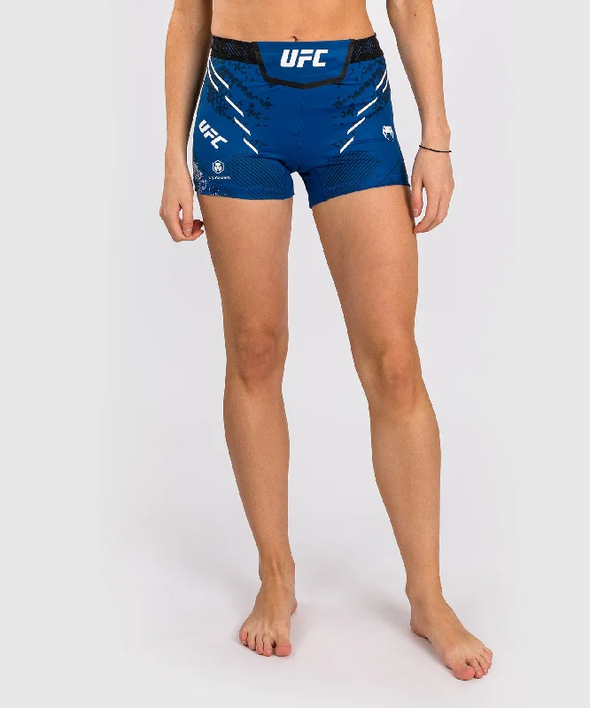 Custom Shorts for Uniforms-UFC Adrenaline by Venum Authentic Fight Night Women’s Vale Tudo Short - Short Fit - Blue