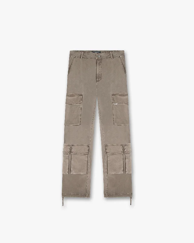 Custom Zipper Pants-Baggy Cargo Pant - Dawn