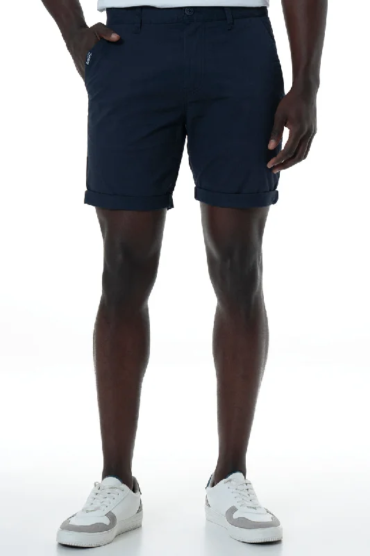 Custom Shorts with Athletic Branding-Chino Shorts _ 151710 _ Ink