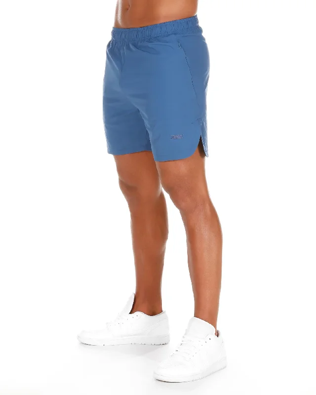 Custom Summer Shorts-Woven Tech Shorts - Blue