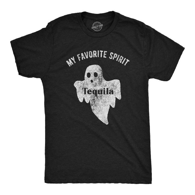 Custom T-Shirts for Personalized Fashion-My Favorite Spirit Tequila Men's T Shirt