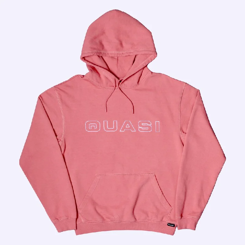 Custom Hoodies for Trendy Looks-QUASI EUROLINE HOODIE - SALMON