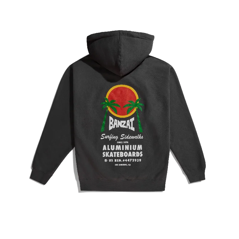 Custom Hoodies for Gym Workouts-Banzai / Downtown Hoodie