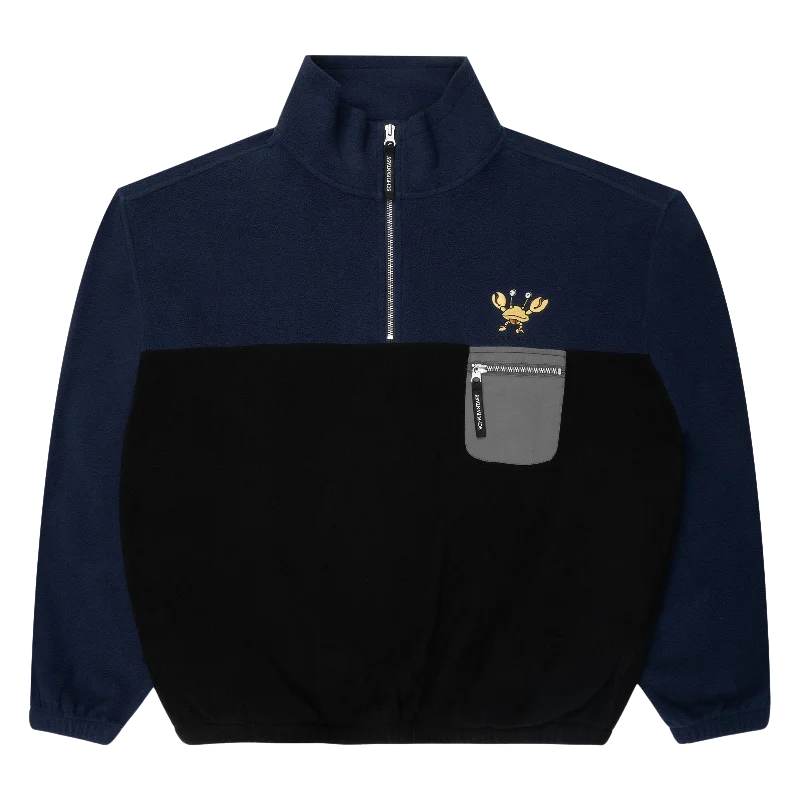 Custom Hoodies for Jogging and Walking-Sci Fi Fantasy - Crab Quarter Zip