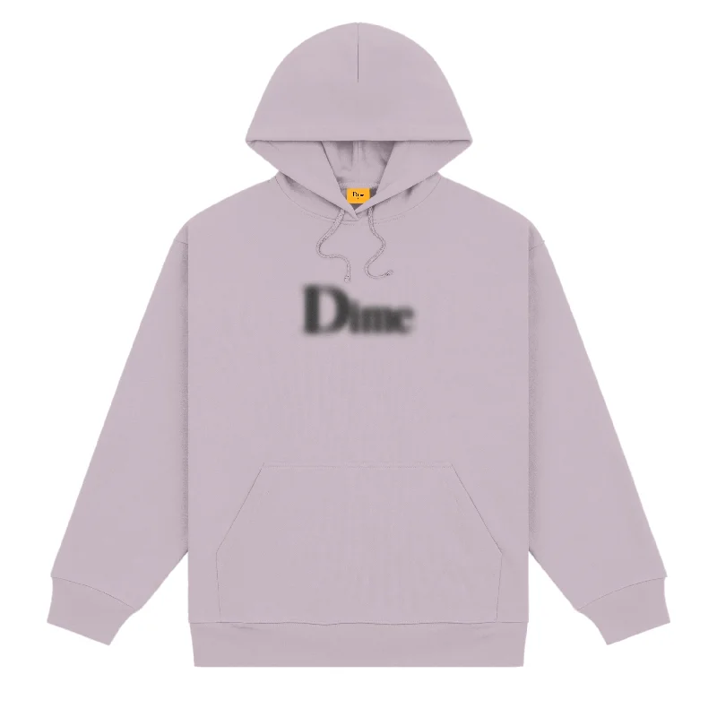 Custom Hoodies with Seasonal Graphics-DIME MTL CLASSIC BLURRY HOODIE TAUPE