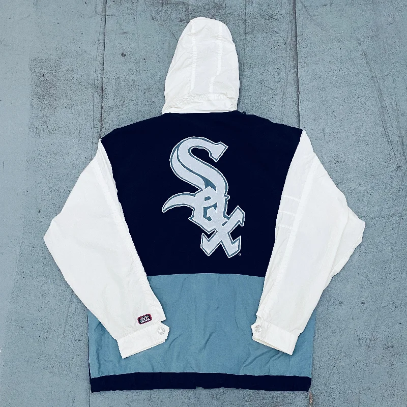 Custom Skiing Jackets-Chicago White Sox: 1990's Fullzip Windbreaker (XL)