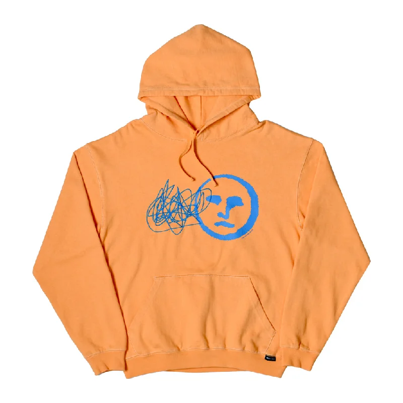 Custom Hoodies with Animal Prints-QUASI MOON HOODIE - SHERBERT