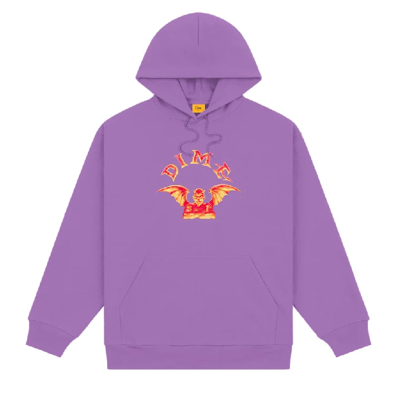 Custom Hoodies for Women-DIME MTL DEVIL HOODIE IRIS