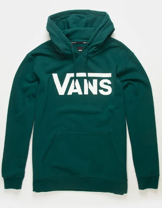 Custom Hoodies for Coaches-VANS CLASSIC HOODIE - (BOTANICAL GARDEN) GREEN