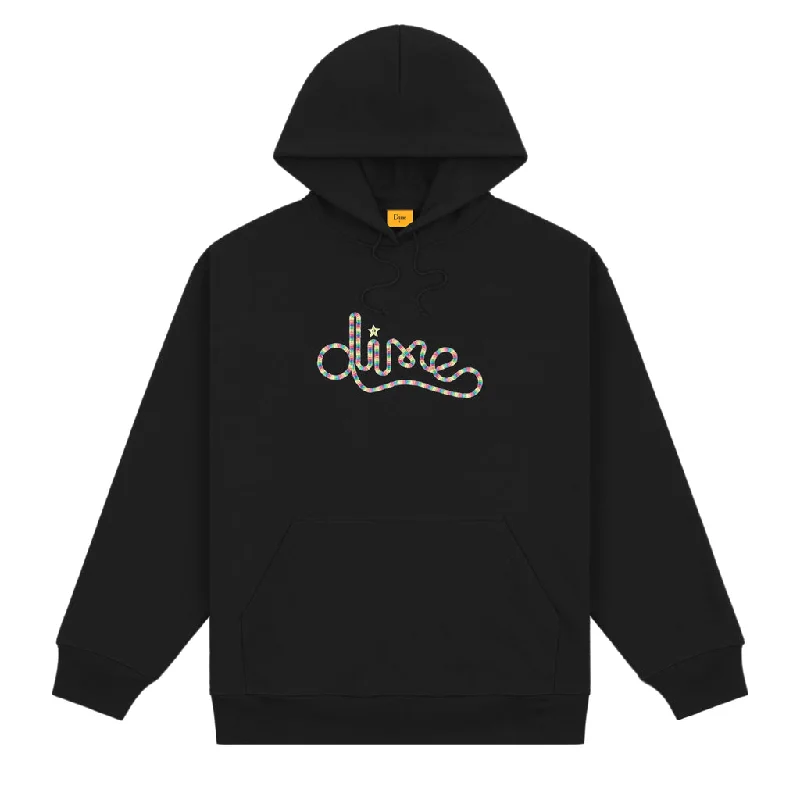 Custom Hoodies with Personal Touches-DIME MTL KART HOODIE BLACK