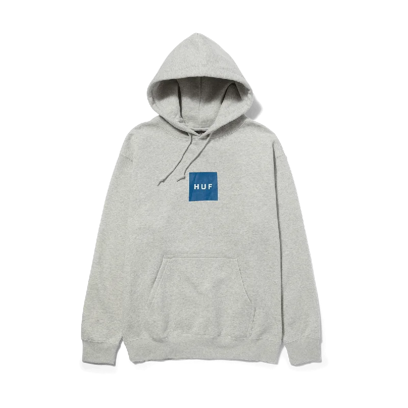 Custom Hoodies for Parties-HUF Set Box Pullover Hoodie - Grey