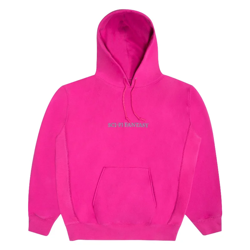 Custom Hoodies for Running-Sci-Fi Fantasy Logo Hoodie - Magenta