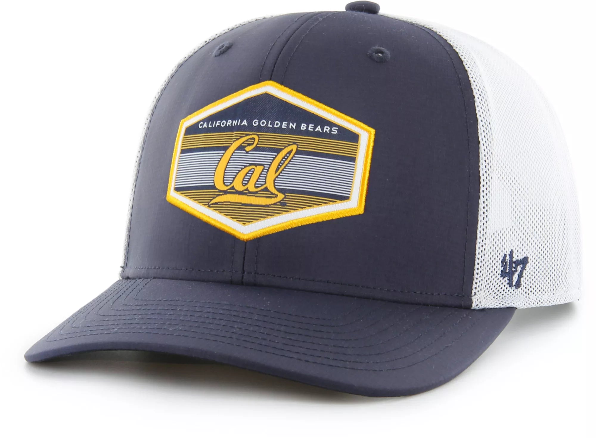 Custom Event Hats-'47 Cal Berkeley Golden Bears Burgess Trucker Snapback Hat-Navy