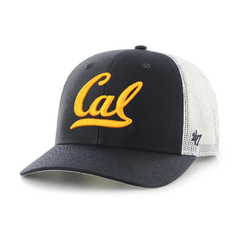 Custom Work Hats-'47 Cal Berkeley Golden Bears Squad Trucker Hat Snapback-Navy